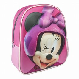 Mochila 3D de Minnie Mouse 25 x 31 x 10 cm