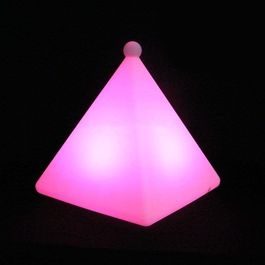 Pirámide LED 27x27x29 cm