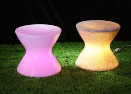 Taburete diseño eventos Led 40 x 36 cm