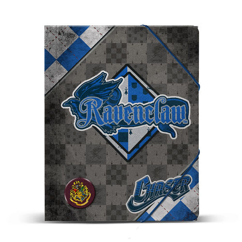 Carpeta A4 gomas Harry Potter "Ravenclaw" 27 x 32 cm