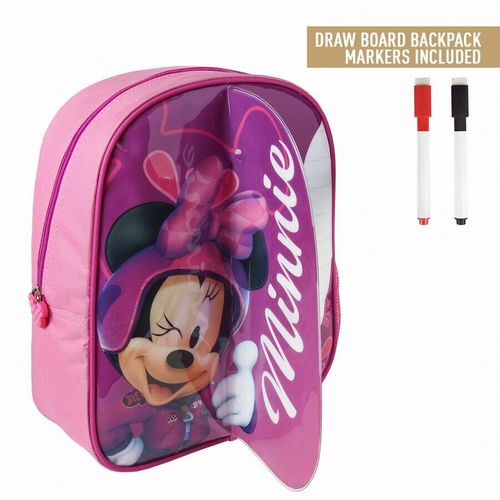 Mochila coloreable de Minnie Mouse 25 x 31 x 10 cm