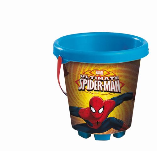 Cubo playa Spiderman Marvel 18 cm