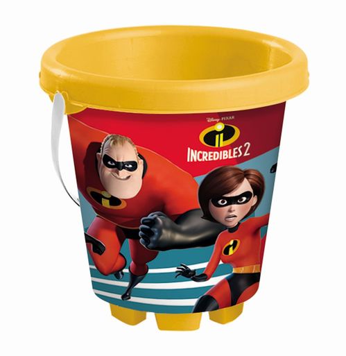 Cubo de playa de Los Increibles 2