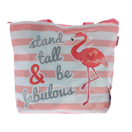 Bolsa playa Flamingo 52 x 40 cm