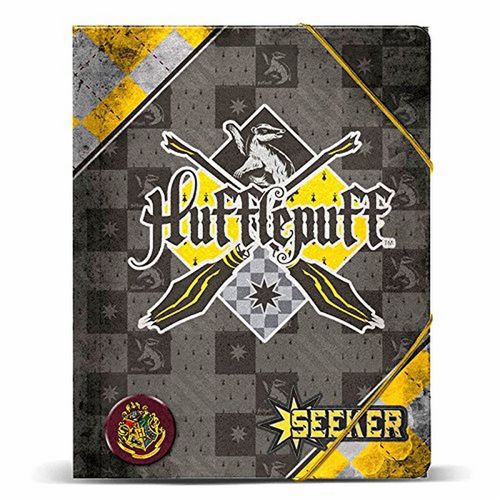 Carpeta con gomas de Harry Potter "Hufflepuff"  27x32cm