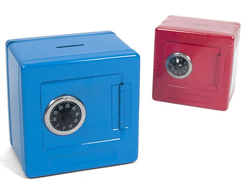 Caja de seguridad 13x11cm azul