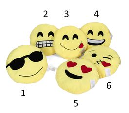 Cojín 30cm emoticonos emoji poliéster