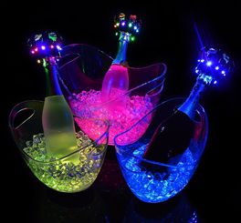 Cubitera Led 4 Litros Rgb