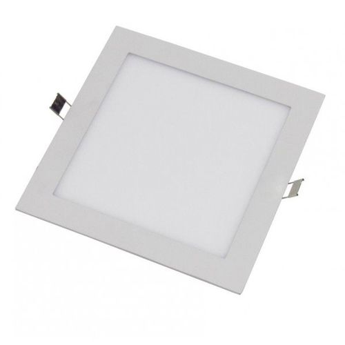 Downlight led empotrable marco blanco cuadrado 6W