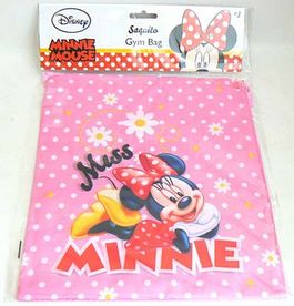 Saco cuerdas Minnie Mouse Disney 30 x 25 cm