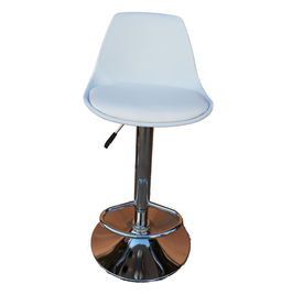 Taburete diseño polipiel blanco Dalí