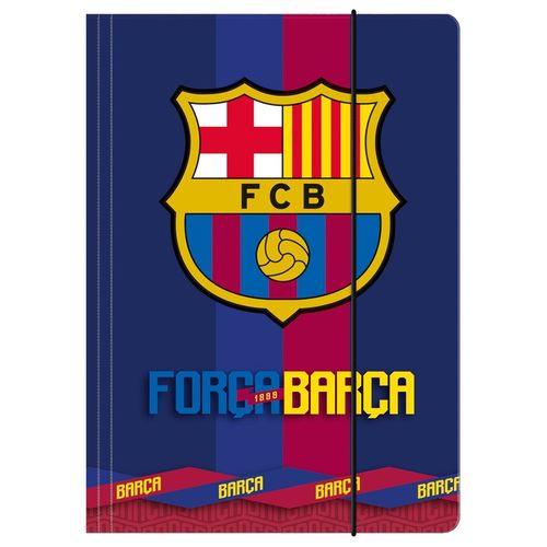 Carpeta goma A4 FC.Barcelona