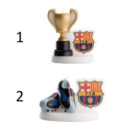 Vela cumpleaños 7cm FC.Barcelona