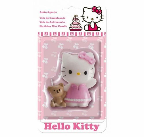 Vela 3D de Hello Kitty