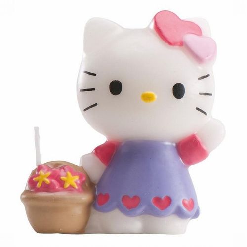 Vela 3D de Hello Kitty Modelo 3 