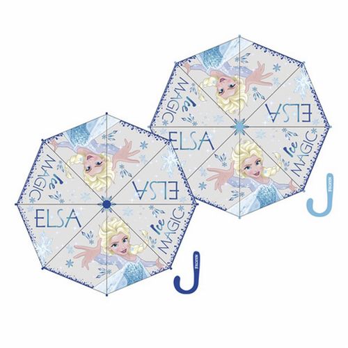 Paraguas transparente de Frozen AZUL OSCURO