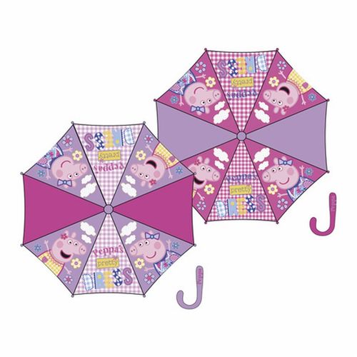 Paraguas automtico de Peppa Pig Lila