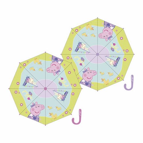 Paraguas manual de polyester de Peppa Pig