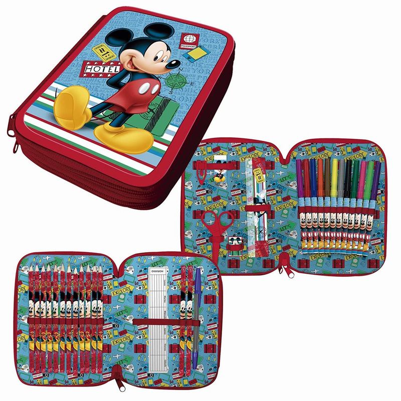 Estuche plumier de Mickey Mouse -