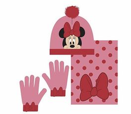 Set de 3 piezas de invierno de Minnie Mouse