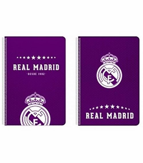 Libreta A4 tapa dura del Real Madrid C.F.