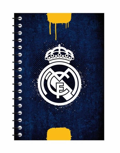 Libreta A4 tapa dura del Real Madrid C.F.