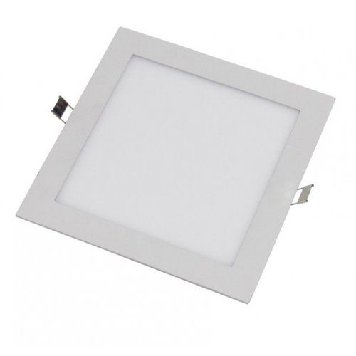 Downlight led empotrable marco blanco cuadrado 24W 