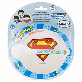 Set desayuno Baby Super Man