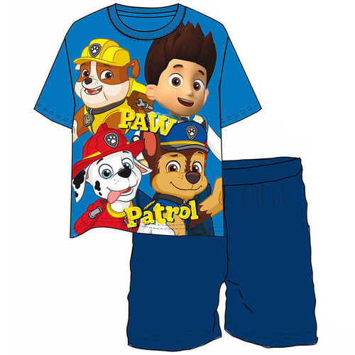 Conjunto Pijama Patrulla Canina Team Blue Estandar 5 años