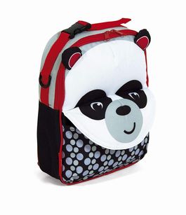 Mochila infantil Panda 21 x 7.5 x 28 cm