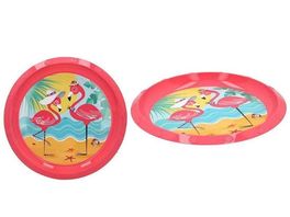 Plato plástico Flamenco 21 cm