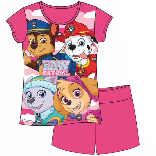 Camiseta Patrulla Canina Paw Patrol Team Pink