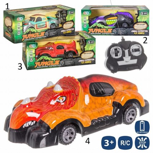 Coche Radio Control "Dinosaurios"