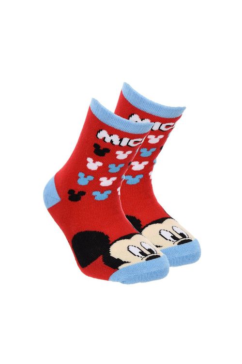 Calcetines antideslizantes Mickey rojos