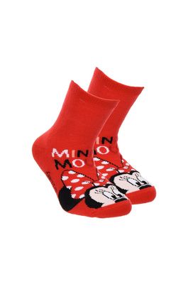 Calcetines antideslizantes Minnie Rojos 23/26