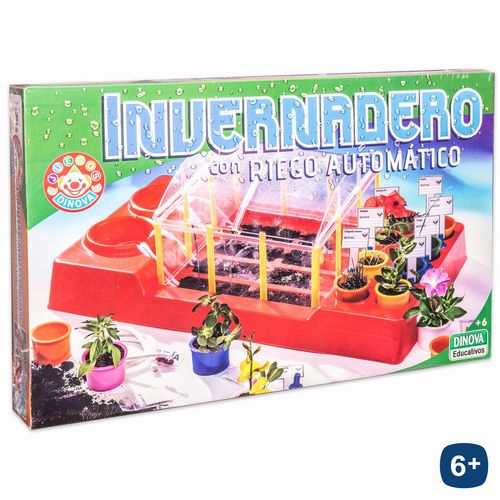 Juego de manualidades invernadero
