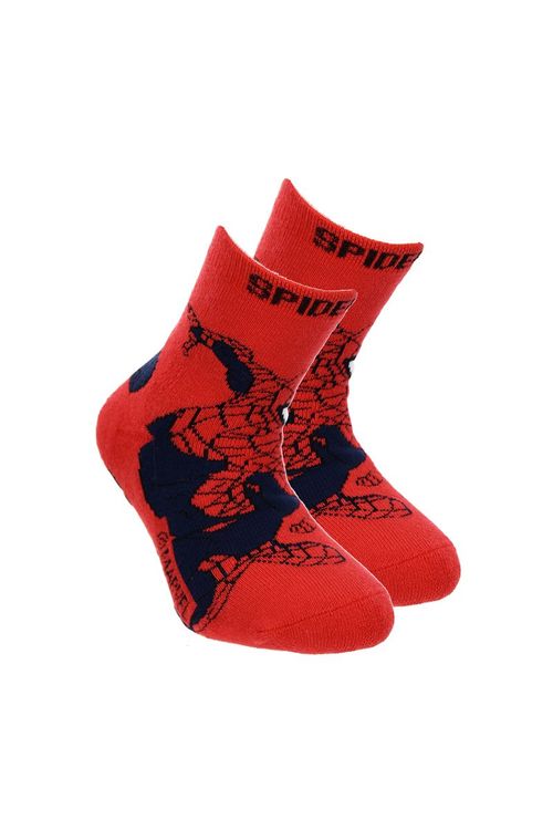 Calcetines antideslizantes Spiderman rojos