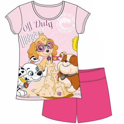 Conjunto Pijama Patrulla Canina Off Duty Pink ACABADO 1 4 aos