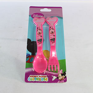 Set cubiertos Minnie Mouse Disney