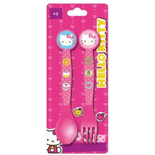 Set cubiertos Hello Kitty