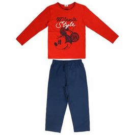 Pijama largo de algodón de Minnie Mouse