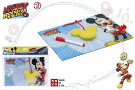 Pizarra y rotulador Mickey Mouse 28 x 20 cm