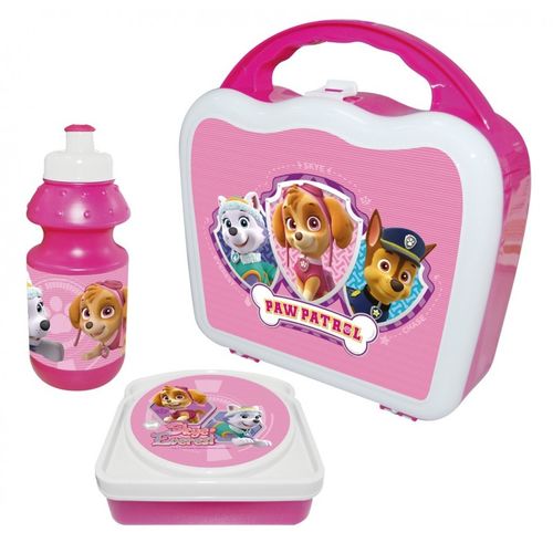 Set Maletín Cantimplora Sandwichera Patrulla Canina Skye