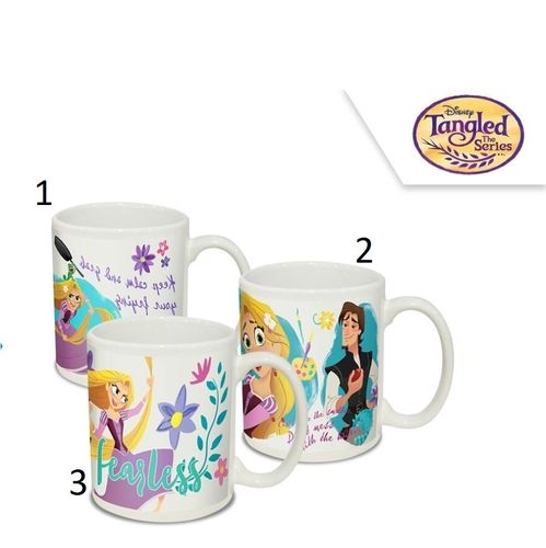 Taza cerámica "Enredados" 9.5 x 8.5 cm Modelo-3