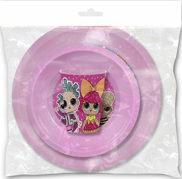 Set de 3 piezas de plástico de Lol Surprise