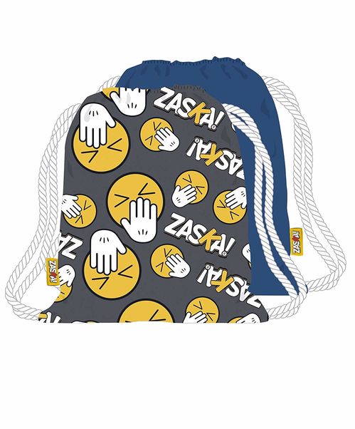 Mochila saco Emoticonos Emojis Zasca 44,5x38cm