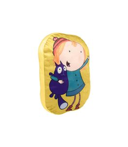 Cojín Forma Peg + Cat 35 x 25 x 10 cm