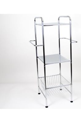 Estantería 2 alturas y cesta Prince 36 x 32 x 100 cm