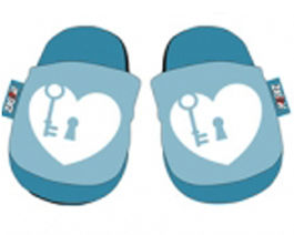 Zapatillas de estar por casa Corazones