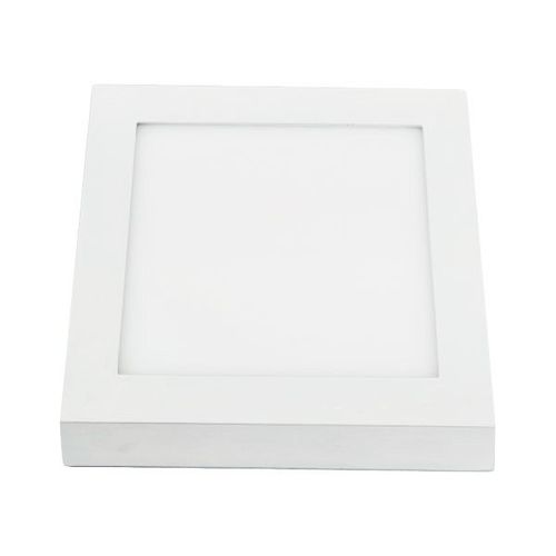 Downlight led superficie marco blanco cuadrado. 18W
